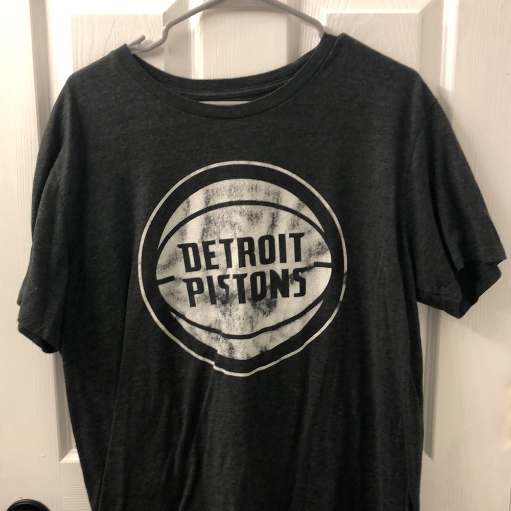 Distressed Officially Licensed Detroit Pistons T-Shirt